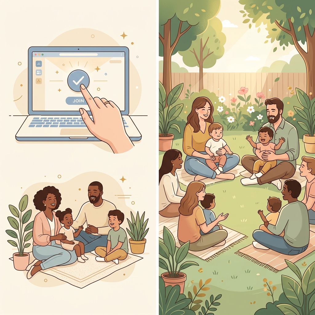 Talleres comunitarios y círculos de familias y escuela